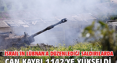 İsrail'in Lübnan'a düzenlediği saldırılarda can kaybı 1142'ye yükseldi