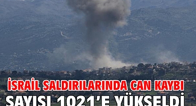 İsrail saldırılarında can kaybı sayısı 1021’e yükseldi