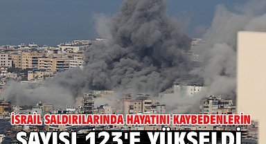 İsrail saldırılarında hayatını kaybedenlerin sayısı 123'e yükseldi