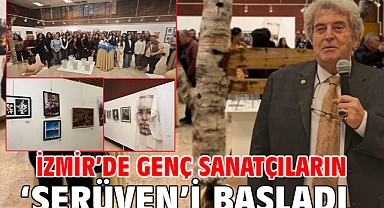 İzmir’de Genç Sanatçıların ‘Serüven’i Başladı