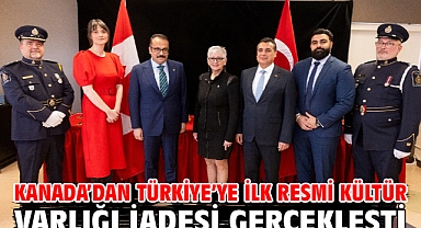 Kanada’dan Türkiye’ye ilk resmi kültür varlığı iadesi gerçekleşti