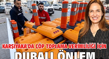 Karşıyaka'da çöp toplama verimliliği için dubalı önlem