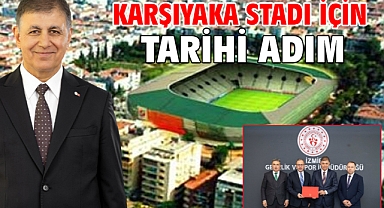 Karşıyaka Stadı için tarihi adım