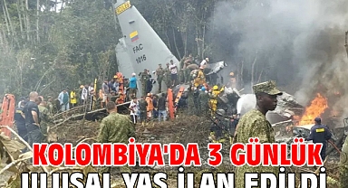 Kolombiya'da 3 günlük ulusal yas ilan edildi