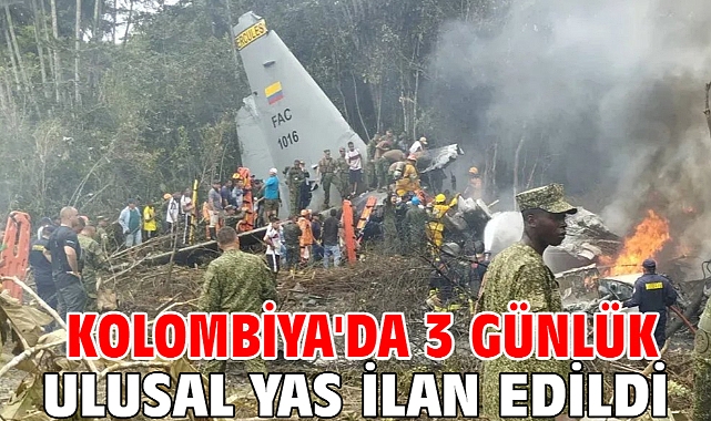 Kolombiya'da 3 günlük ulusal yas ilan edildi