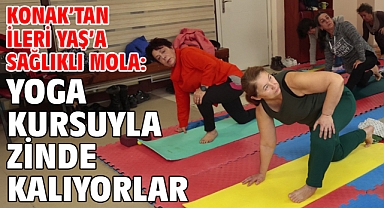 Konak’tan İleri Yaş’a sağlıklı mola: Yoga kursuyla zinde kalıyorlar