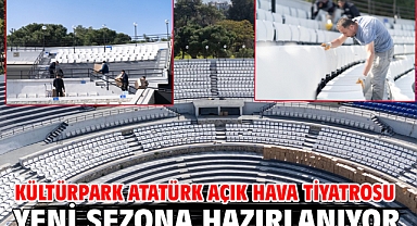 Kültürpark Atatürk Açık Hava Tiyatrosu yeni sezona hazırlanıyor