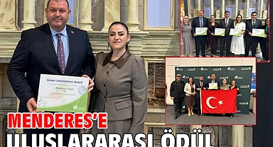Menderes’e Uluslararası Ödül