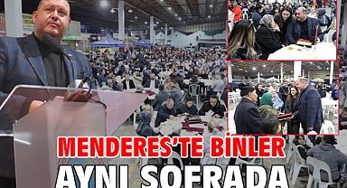 Menderes’te Binler Aynı Sofrada