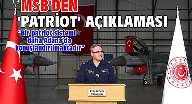 MSB'den 'Patriot' açıklaması