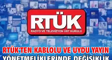 RTÜK'ten kablolu ve uydu yayın yönetmeliklerinde değişiklik