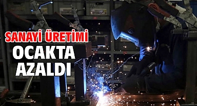Sanayi üretimi ocakta azaldı