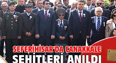 Seferihisar'da Çanakkale Şehitleri anıldı