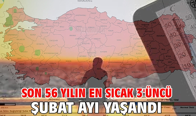 Son 56 yılın en sıcak 3'üncü şubat ayı yaşandı
