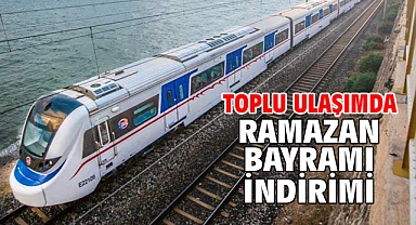 Toplu ulaşımda Ramazan Bayramı indirimi
