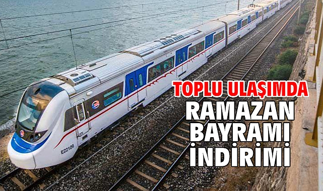 Toplu ulaşımda Ramazan Bayramı indirimi