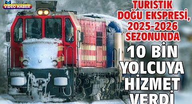 Turistik Doğu Ekspresi, 2025-2026 sezonunda 10 bin yolcuya hizmet verdi