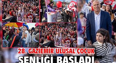 28. Gaziemir Ulusal Çocuk Şenliği başladı