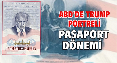 ABD'de Trump portreli pasaport dönemi
