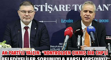 AK Parti'li Yalçın: