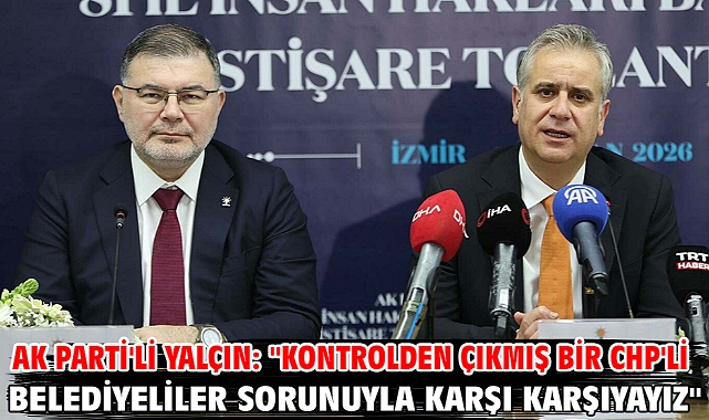 AK Parti'li Yalçın: