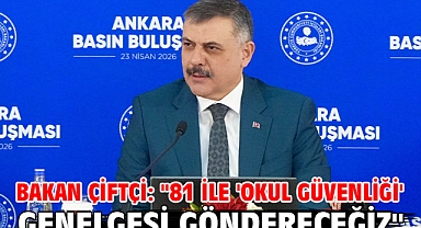 Bakan Çiftçi: 