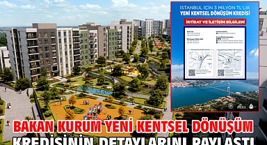 Bakan Kurum yeni kentsel dönüşüm kredisinin detaylarını paylaştı