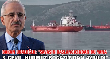 Bakan Uraloğlu:
