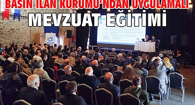Basın İlan Kurumu’ndan uygulamalı mevzuat eğitimi