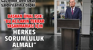 Başkan Ünal Işık: “Bu acıların tekrar yaşanmaması için herkes sorumluluk almalı”