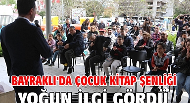 Bayraklı'da Çocuk Kitap Şenliği Yoğun İlgi Gördü