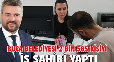 Buca Belediyesi 2 bin 585 kişiyi iş sahibi yaptı