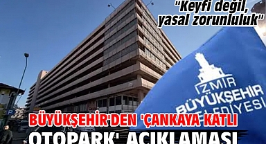 Büyükşehir'den 'Çankaya Katlı Otopark' açıklaması: 