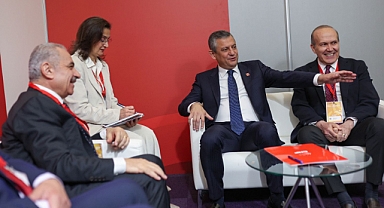 CHP Genel Başkanı Özel, eski Filistin Başbakanı Iştiyye ile görüştü