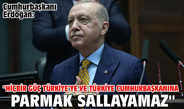 Cumhurbaşkanı Erdoğan: