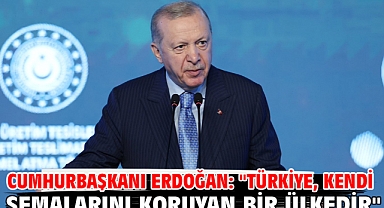 Cumhurbaşkanı Erdoğan: