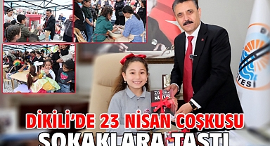 Dikili’de 23 Nisan Coşkusu Sokaklara Taştı