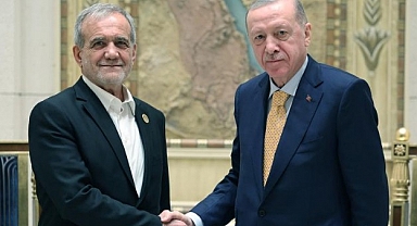 Erdoğan, Pezeşkiyan ile görüştü