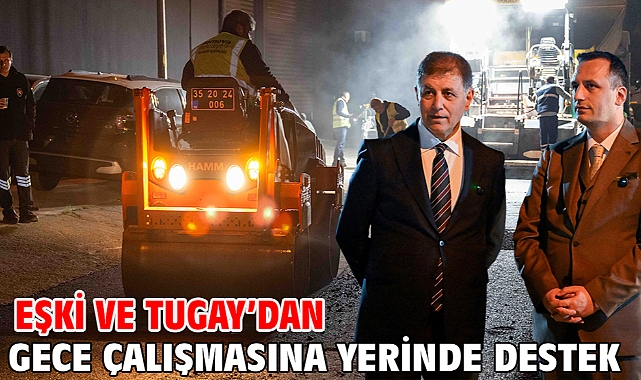 Eşki ve Tugay’dan gece baklavalı destek