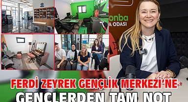 Ferdi Zeyrek Gençlik Merkezi’ne gençlerden tam not