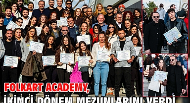 Folkart Academy, İkinci Dönem Mezunlarını Verdi
