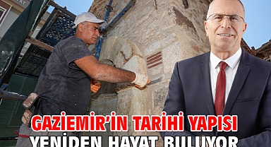 Gaziemir’in tarihi yapısı yeniden hayat buluyor