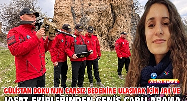 Gülistan Doku'nun cansız bedenine ulaşmak için JAK ve JASAT ekiplerinden geniş çaplı arama