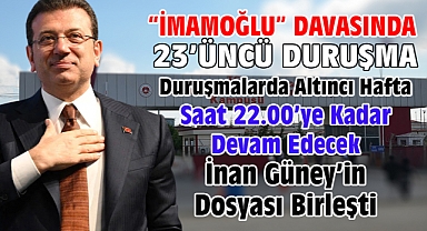  İBB'ye yönelik 'Yolsuzluk' davasında 23'üncü duruşma