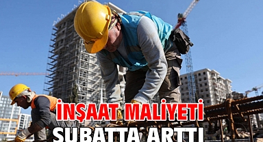 İnşaat maliyeti şubatta arttı