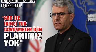 İran'dan müzakere açıklaması: 