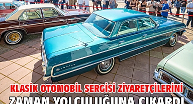 Klasik Otomobil Sergisi ziyaretçilerini zaman yolculuğuna çıkardı 