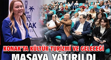 Konak’ta kültür turizmi ve geleceği masaya yatırıldı