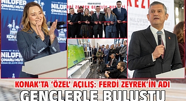 Konak’ta ‘Özel’ açılış: Ferdi Zeyrek’in adı gençlerle buluştu
