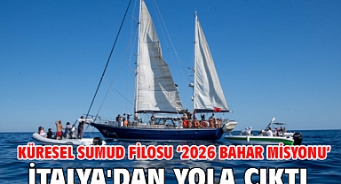 Küresel Sumud Filosu ‘2026 Bahar Misyonu’ İtalya'dan yola çıktı